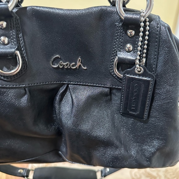 Black Coach Handbag - Picture 8 of 8